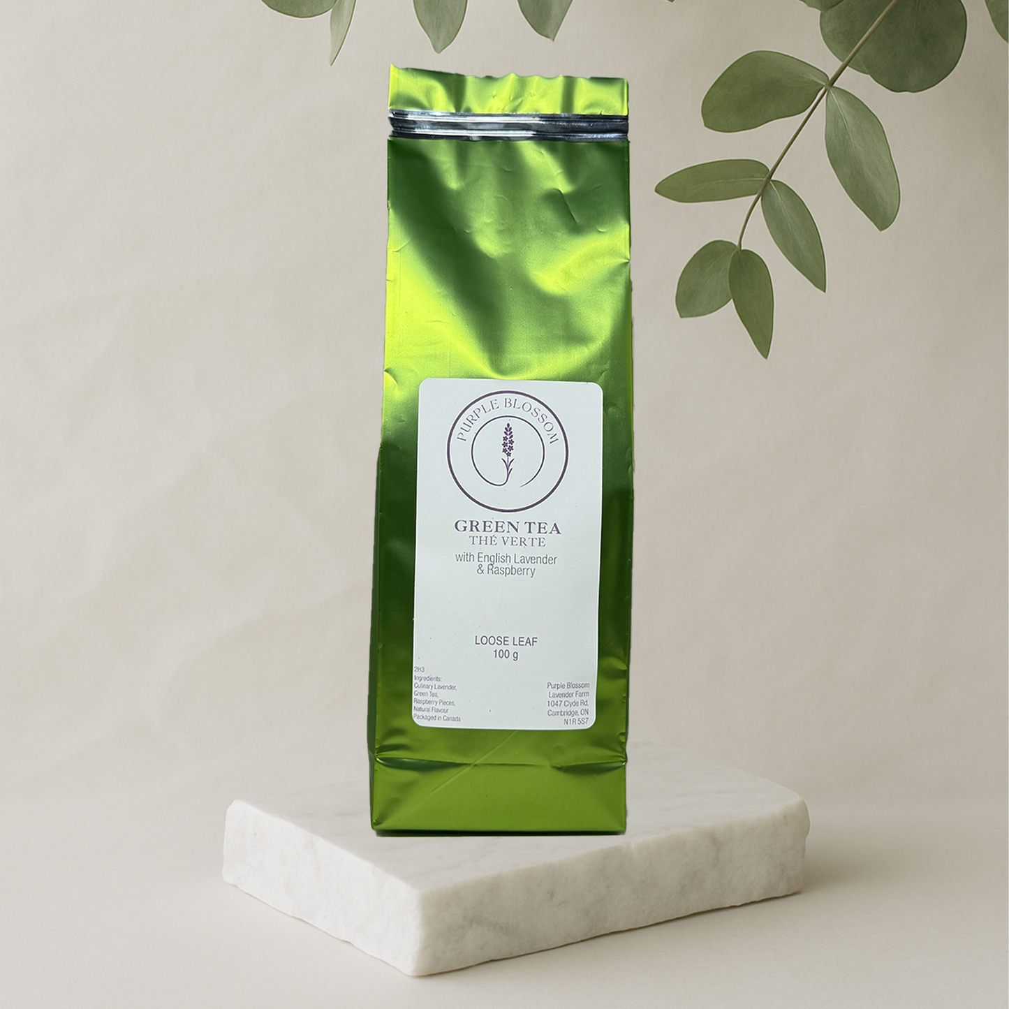 Lavender Green Tea